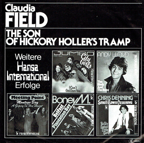 Claudia Field : The Son Of Hickory Holler's Tramp / Pastime Paradise (7")