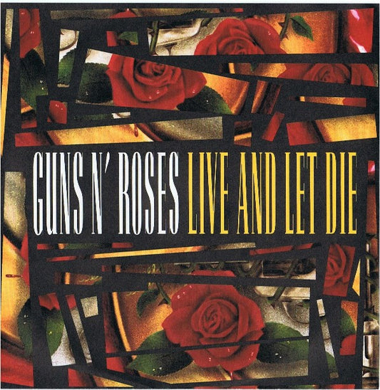 Guns N' Roses : Live And Let Die (7", Single)