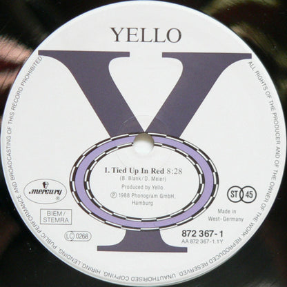 Yello : Tied Up (12", Maxi)