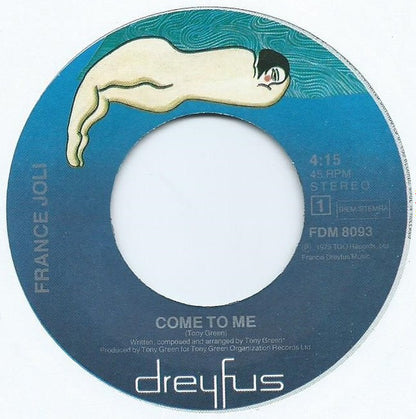 France Joli : Come To Me (7", Single)