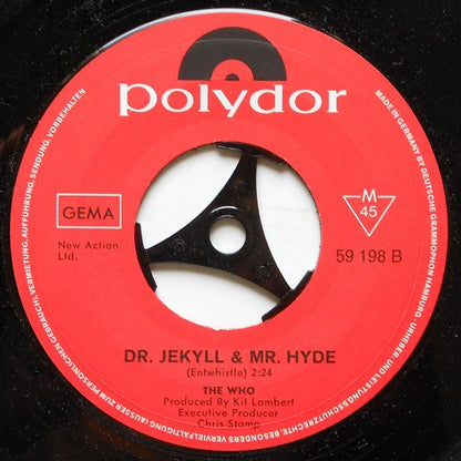 The Who : Call Me Lightning / Dr. Jekyll & Mr. Hyde (7", Single, Mono)