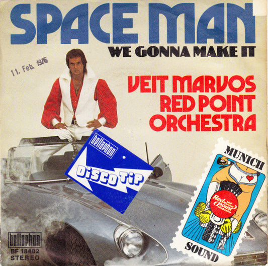 Veit Marvos Red Point Orchestra* : Space Man (7", Single)