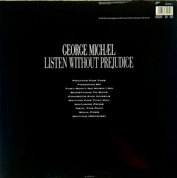 George Michael : Listen Without Prejudice Vol. 1 (LP, Album)