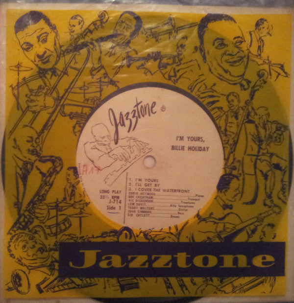 Billie Holiday : I'm Yours (7", Mono)