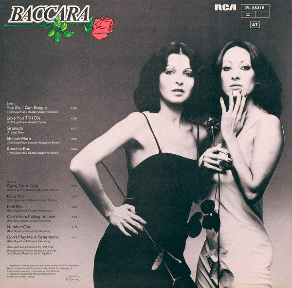 Baccara : Baccara (LP, Album)