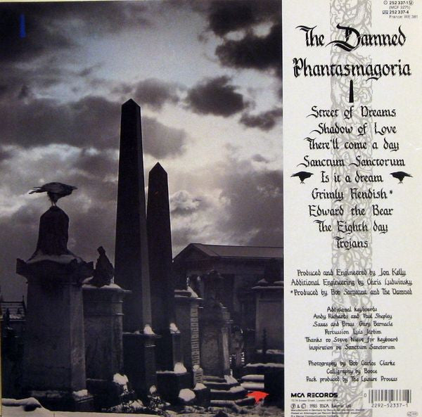 The Damned : Phantasmagoria (LP, Album)