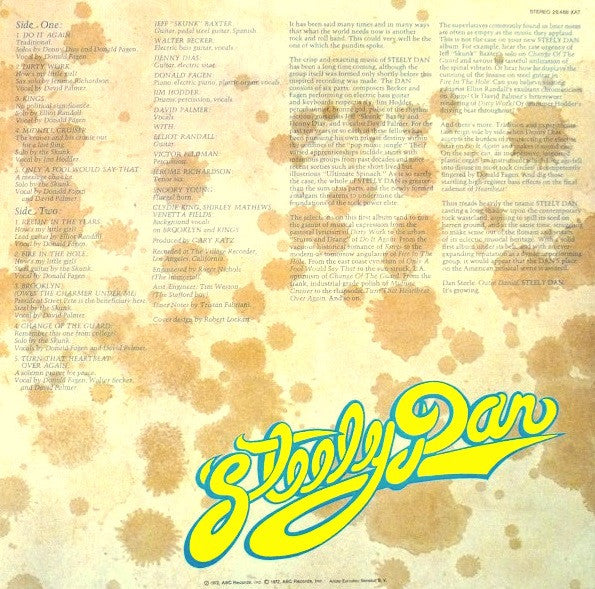 Steely Dan : Can't Buy A Thrill (LP, Album, RE, Gat)