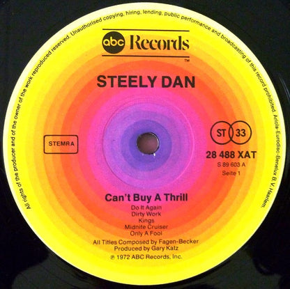 Steely Dan : Can't Buy A Thrill (LP, Album, RE, Gat)