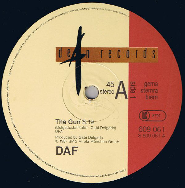 DAF* : The Gun (12", Maxi)