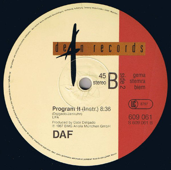 DAF* : The Gun (12", Maxi)