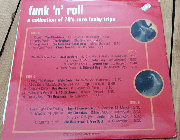 Various : Funk 'N' Roll - A Collection Of 70's Rare Funky Trips (2xLP, Comp, Unofficial)