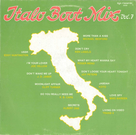 Various : Italo Boot Mix Vol. 7 (12", Maxi, Mixed)