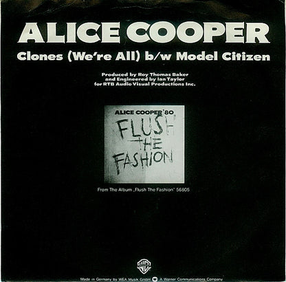 Alice Cooper (2) : Clones (We're All) (7", Single)