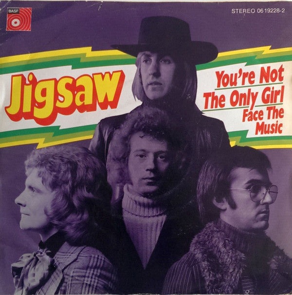 Jigsaw (3) : You're Not The Only Girl / Face The Music (7", Single)