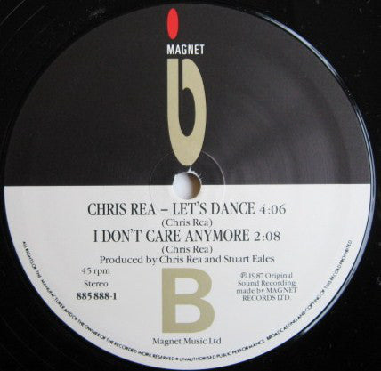 Chris Rea : Let's Dance (12", Maxi)