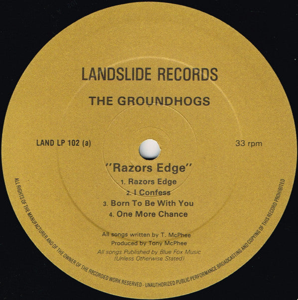 The Groundhogs : Razors Edge (LP, Album)