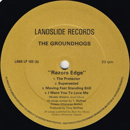 The Groundhogs : Razors Edge (LP, Album)