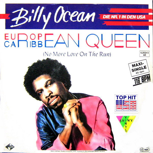 Billy Ocean : European Queen (No More Love On The Run) (12", Maxi, Gre)