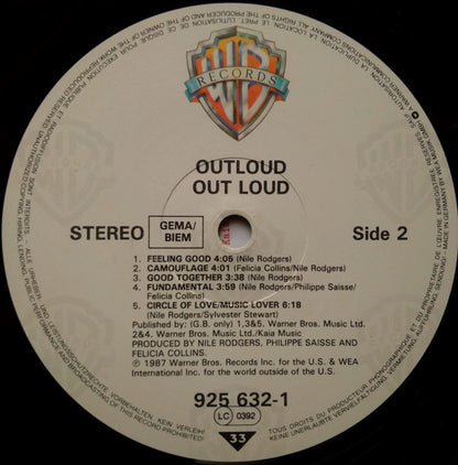 Outloud : Out Loud (LP, Album)