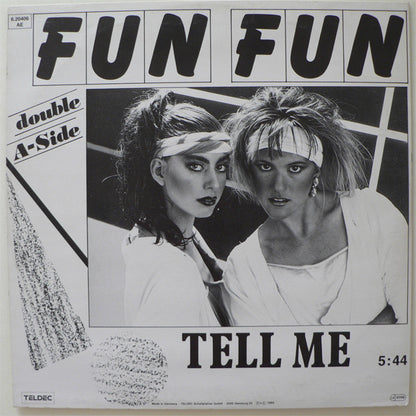 Fun Fun : Give Me Your Love / Tell Me (12", Maxi, Ora)