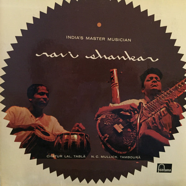 Ravi Shankar : India's Master Musician (LP, Album, Mono, RE)