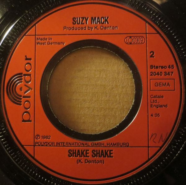 Suzy Mack : Running Bear / Shake Shake (7", Single)