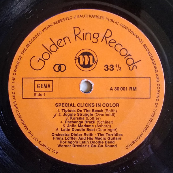 Various : Special Clicks In Color (LP, Ora)