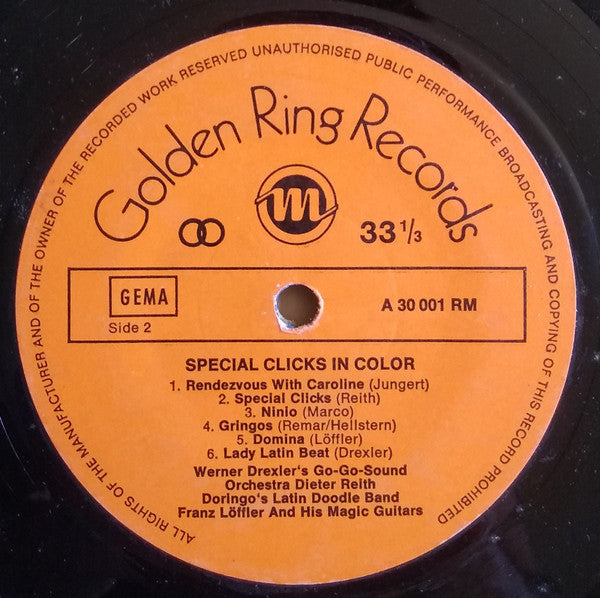 Various : Special Clicks In Color (LP, Ora)