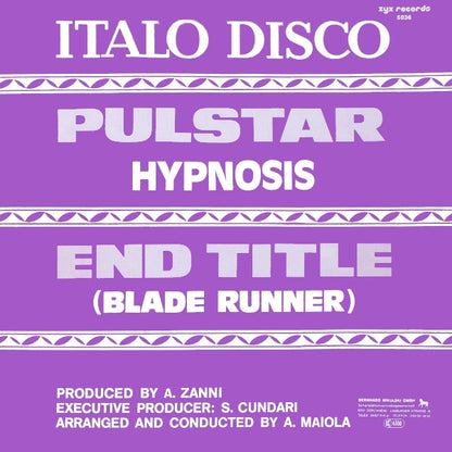 Hypnosis* : Pulstar / End Title (Blade Runner) (12", Maxi)