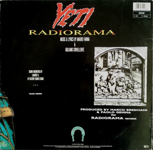 Radiorama : Yeti (12", Maxi)