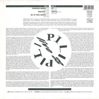 Pili Pili : Live 88 (LP, Album, Whi)