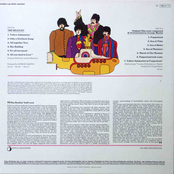 The Beatles : Yellow Submarine (LP, Album)