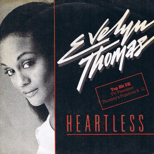 Evelyn Thomas : Heartless (7", Single)