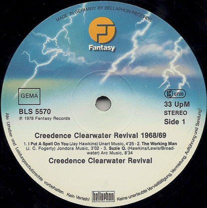 Creedence Clearwater Revival : Creedence Clearwater Revival 1968/69 (2xLP, Comp, Gat)