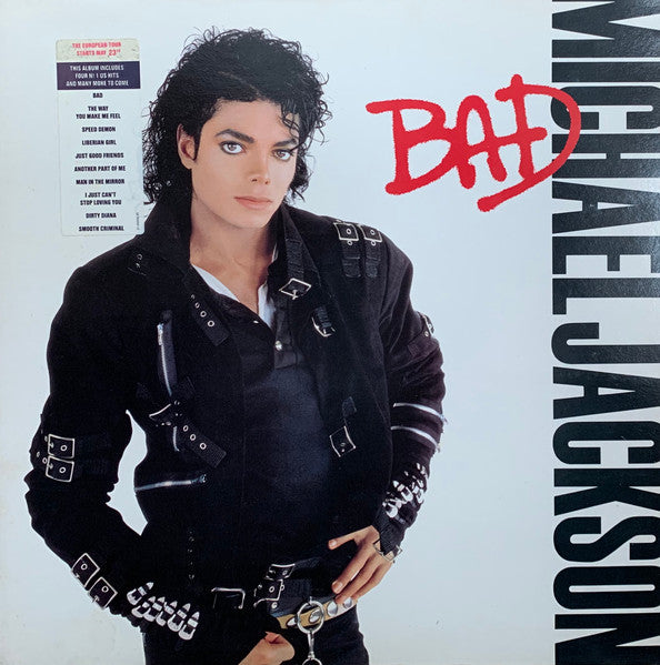 Michael Jackson : Bad (LP, Album, Gat)