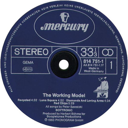 Boytronic : The Working Model (LP, Album, Blu)