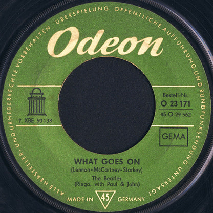 The Beatles : Nowhere Man / What Goes On (7", Single, Ad )