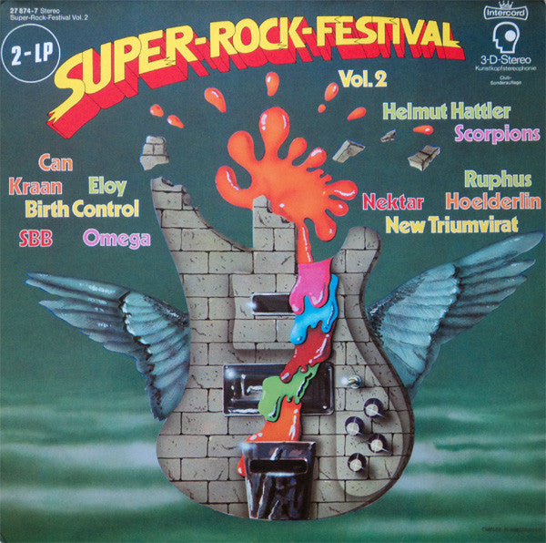 Various : Super-Rock-Festival Vol.2 (2xLP, Comp, Club)