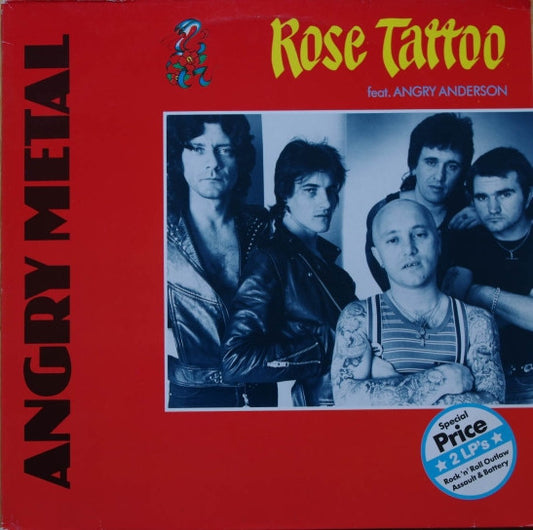 Rose Tattoo feat. Angry Anderson : Angry Metal (2xLP, Comp)