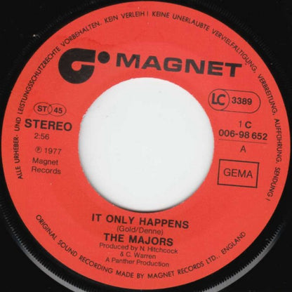 The Majors (2) : It Only Happens (7", Single)