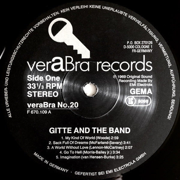 Gitte* & The Kenny Clarke Francy Boland Big Band* : Out Of This World (LP, Album, RE)