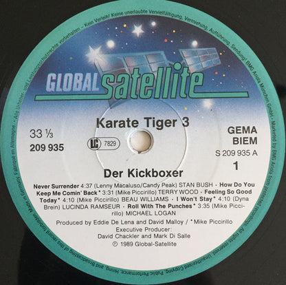 Various : Karate Tiger 3 • Der Kickboxer (Original Soundtrack) (LP, Album)