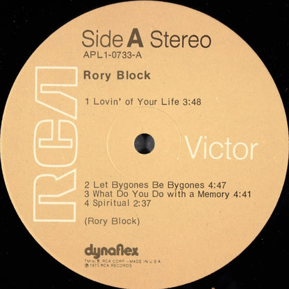 Rory Block : Rory Block (LP, Album, Ind)