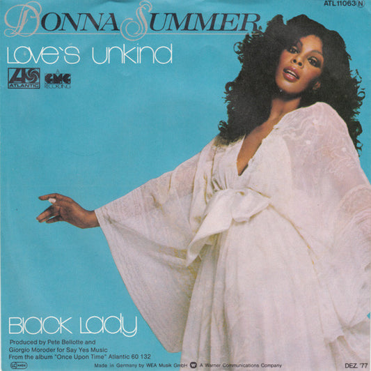 Donna Summer : Love's Unkind (7", Single)