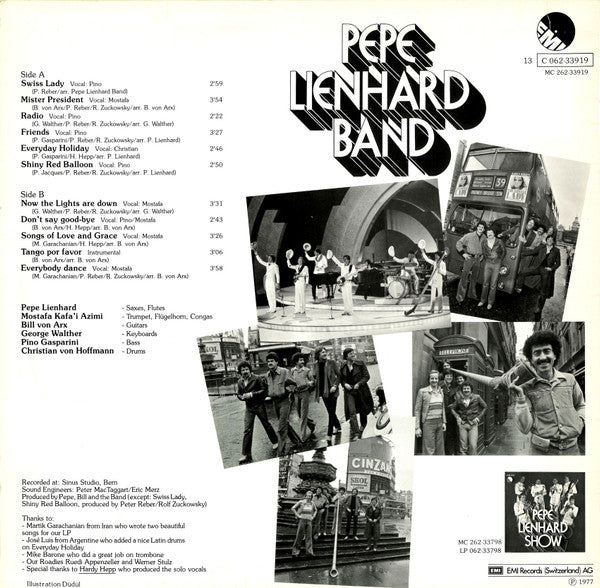 Pepe Lienhard Band : Swiss Lady (LP, Album)