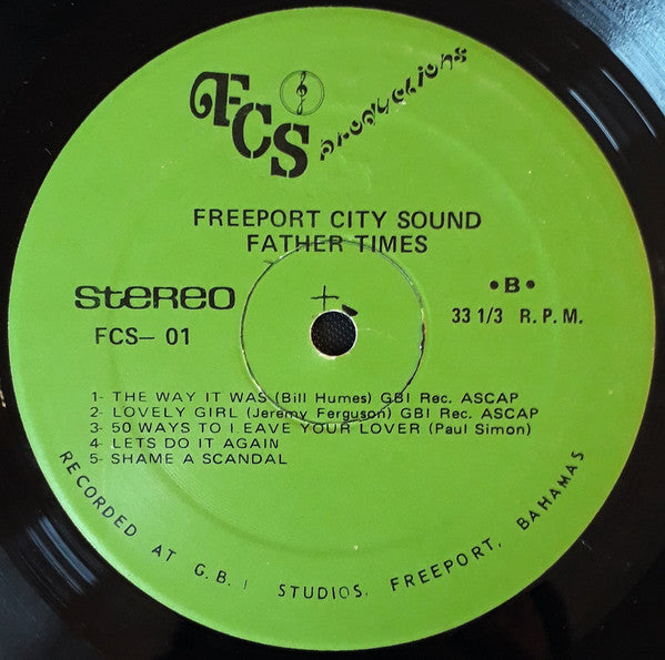 Freeport City Sound : Old Man Times (LP, Album)