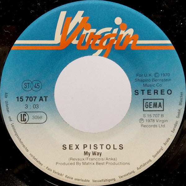 Sex Pistols : No One Is Innocent (A Punk Prayer By Ronald Biggs) (7", Single)