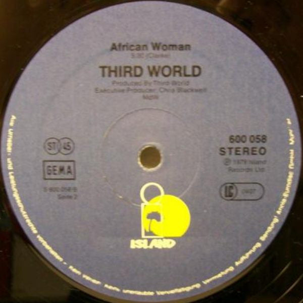 Third World : Talk To Me (12")