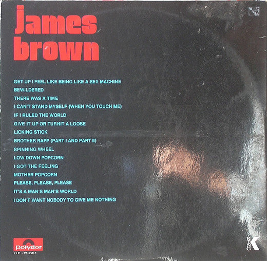 James Brown : Sex Machine (Recorded Live At Home In Augusta, Georgia With His Bad Self) (2xLP, Album, Gat)