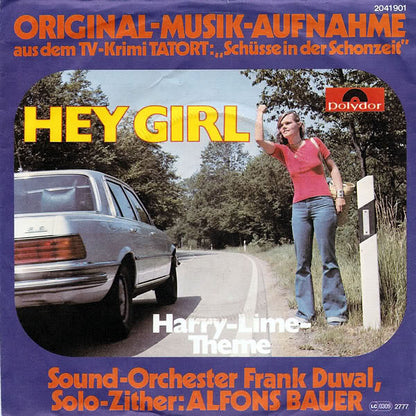 Sound-Orchester Frank Duval* : Hey Girl (7", Single)